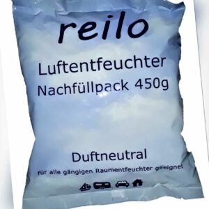 24x 450g reilo Raum-/ Luftentfeuchter Granulat Flakes im Vliesbeutel