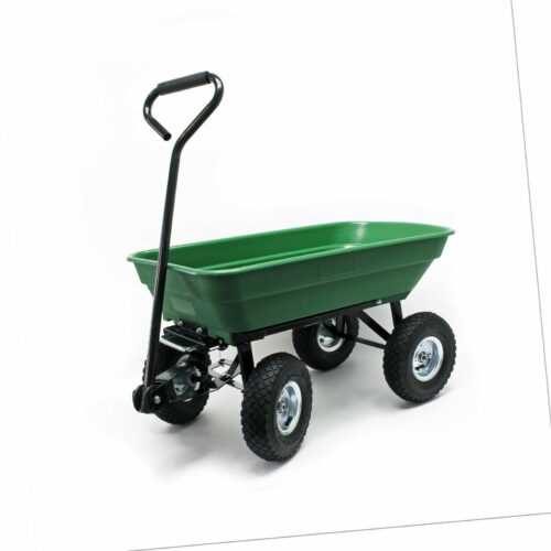 Gartenwagen Kippfunktion 55l bis 200kg Handwagen Bollerwagen Transportwagen