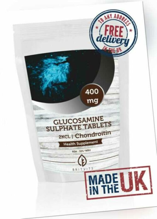 Glucosaminsulfat 2KCl Chondroitin MSM Tabletten - Packung mit 60 Pillen Pillen