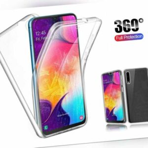 Silikon Hülle Huawei P30 Pro P30 Lite Full Body Cover 360 Grad Handy Schutz Case