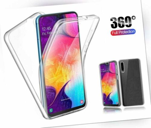 Silikon Hülle Huawei P30 Pro P30 Lite Full Body Cover 360 Grad Handy Schutz Case