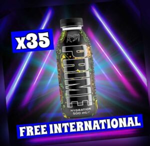 PRIME Hydration KSI Limited ORANGE UND MANGO 35X Flaschen *KOSTENLOS INTERNATIONAL*