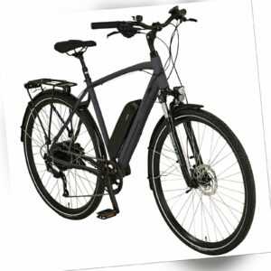 E-Bike Alu Herren Trekking  28"  8 Gänge 12,8 Wh Hydraulische ScheibenBremsen 🥇