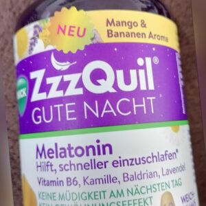 WICK ZzzQuil Gute Nacht Mango & Bananegeschmack - 60 Weichgummis