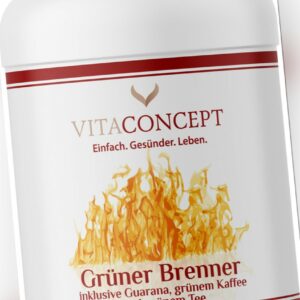 Grüner Brenner 🔥 120 Kapseln I Guarana I Grüner Kaffee I Grüner Tee 🔥 NEU