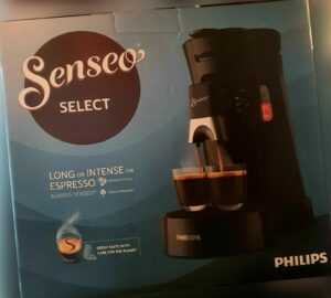 Philips Domestic Appliances Senseo Select ECO CSA240/20 Kaffeepadmaschine +Pads
