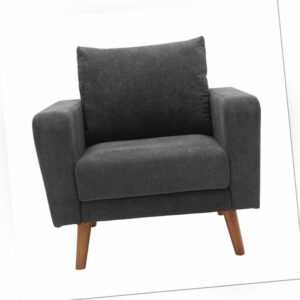 1 sitzer Sofa Stoff Polstersofa Loungesofa Büro Couch Sitzmöbel Sessel Möbel DE