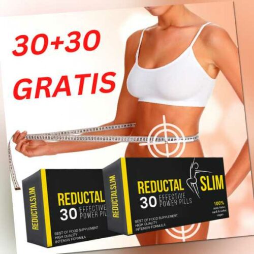 30+30 GRATIS KAPS.REDUCTAL_SLIM FATBURNER ZUM ABNEHMEN&APPETITZÜGLER DIÄT PILLEN