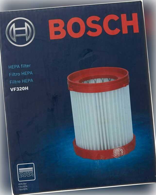 Bosch HEPA Filtergas 18V-3