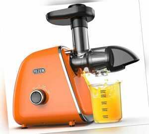 FEZEN Entsafter Slow Juicer 150W Gemüse Obstpresse Saftpresse Umkehrfunktion