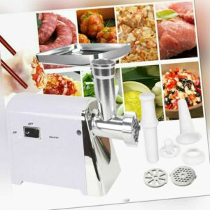 Fleischwolf mit Metall-Getriebe elektrisch Wurstmaschine Wurstfüller 2800 Watt