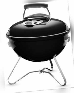 Weber Smokey Joe Premium BBQ 37 cm Wasserkocher Grill - schwarz - NEU, VERPACKT & VERSIEGELT!