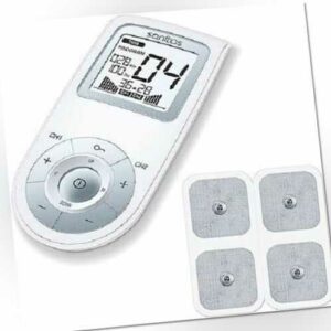 Sanitas SEM 43 Digitales Elektrostimulationsgerät Weiß /Grau Magnetic✅