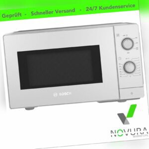 Bosch FFL020MW0 Mikrowelle Solo, 800W mit Reinigungsunterstützung