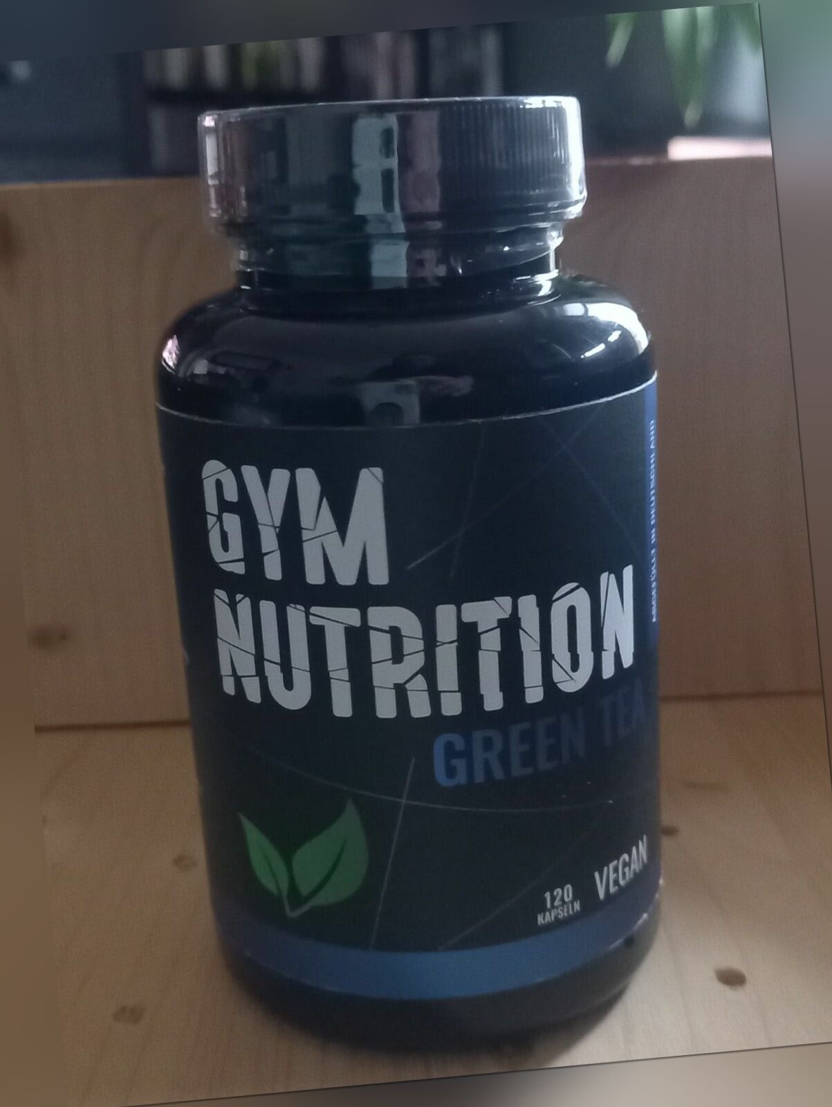 Grüntee-Extrakt von Gym Nutrition, Koffein, 120 Kapseln, Vegan