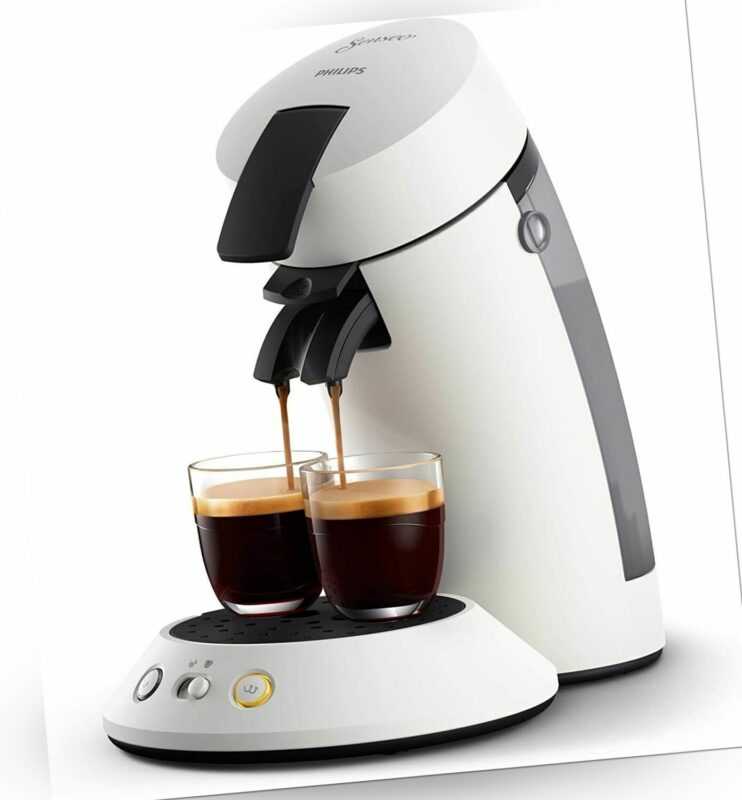 Kaffeepadmaschine Philips SENSEO Original Plus Mattweiß (CSA210/10)