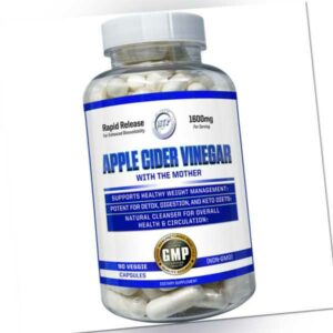 Apfelessig Kapseln - 1600mg mit Dem Mutter 90 Vegan Keto Tabletten