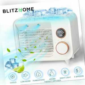 Mini Klimagerät Mobile Air Cooler Luftbefeuchter LED Klimaanlage Luftkühler