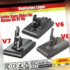 9000mAh Akku Für Dyson V8 V7 V6 V10 Ersatzakku Großer Absolute Staubsauger DC34