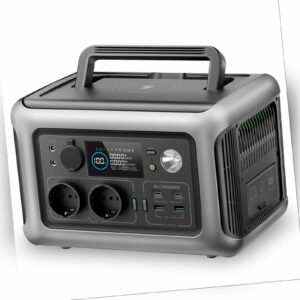 ALLPOWERS R600 Tragbare Powerstation 600W Solargenerator 299Wh LiFeP04 Batterie