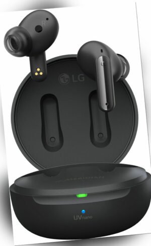 LG TONE Free DFP8, In-ear Kopfhörer Bluetooth Charcoal Black