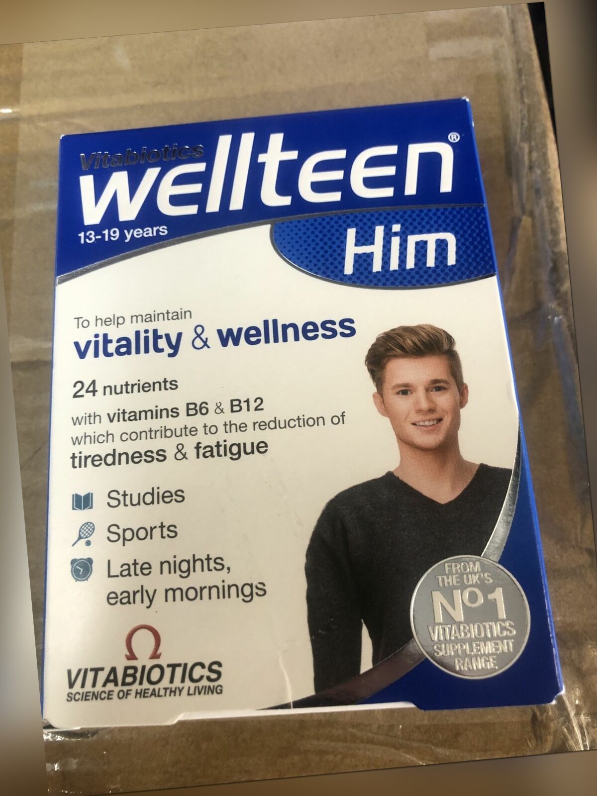 Vitabiotics Wellteen Him für Alter 13-19 Jahre 30 Tabletten