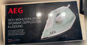 AEG Dampfbügeleisen EasyLine DB 1740LG