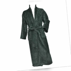 Bademantel Wohndecke SET 2er Morgenmantel Kuscheldecke Fleece 100%