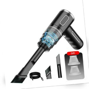Kabelloser Handstaubsauger Staubsauger 29000Pa Nass &Trocken Akku Für Auto DE