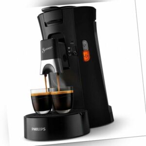 Philips Senseo CSA230/69 Kaffeepadmaschine schwarz 0,9 L Tank 1450 W Crema Plus