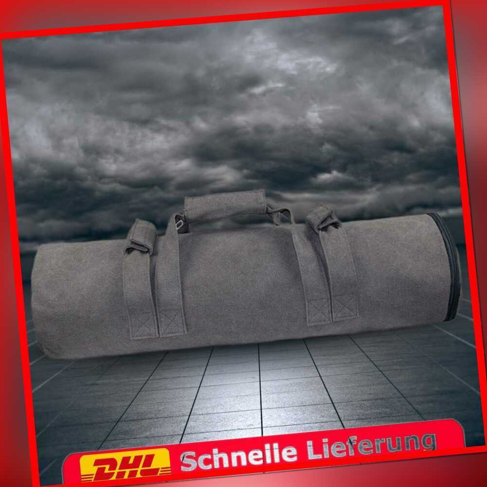 Canvas Boxsack Verschleißfeste Power Sandbag Sportgeräte (Grau)