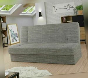 Sofa Appolinia mit Bettkasten und Schlaffunktion Polstersofa Neu Schlafsofa M24