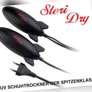 Steri Dry Schuhtrockner Schuhwärmer Handschuh-Trockner UV-Licht für Ski-Schuhe