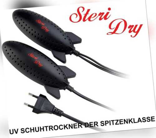 Steri Dry Schuhtrockner Schuhwärmer Handschuh-Trockner UV-Licht für Ski-Schuhe