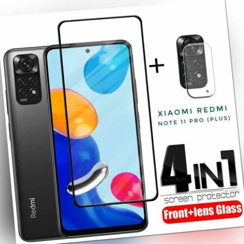 Xiaomi Redmi Note 11 Pro+ 5G Panzerfolie Displayschutzglas + Kameraglas Echtglas