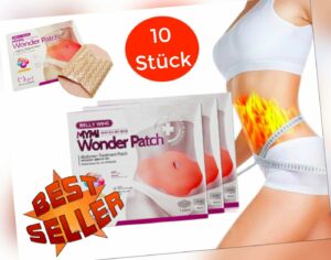 Abnehmpflaster Fettverbrennung Bauch Mymi Wonder Patch Bauchpflaster *10 Stück*