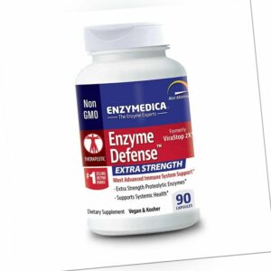 Enzyme Defense Extra Strength von Enzymedica (90 KAPSELN) - hohe Katalase für das Haar