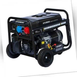 HYUNDAI Benzin Generator HY8500LEK-T, Stromerzeuger Not-Stromaggregat, Generator