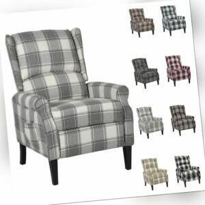 Relaxsessel Stoff Sessel Fernsehsessel Armlehnensessel Liegesessel Wohnzimmer