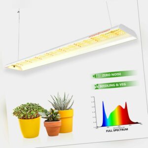 Spider Farmer SF600 LED Grow Light Vollspektrum Hydroponik Pflanzen Setzling Veg