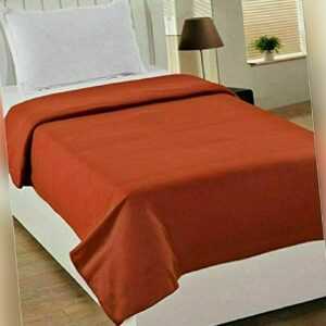 Ultra Weich Solid Premium Polar Fleece Doppel Größe Woll Luxus