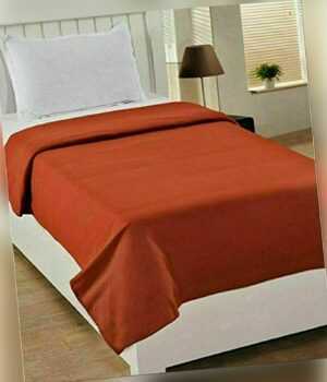 Ultra Weich Solid Premium Polar Fleece Doppel Größe Woll Luxus