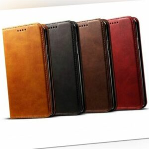 Handy Hülle für Xiaomi LG Huawei  Magnet Flip Cover Schutz Tasche Case Wallet