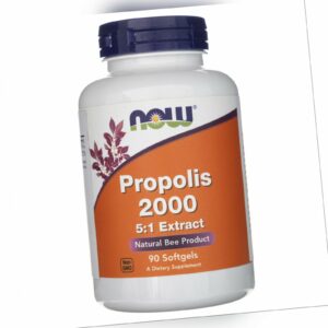 Now Foods Propolis 2000 5:1 Extrakt, 90 Kapseln