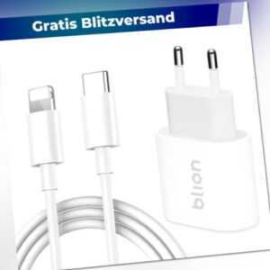 20W Ladekabel 2m Schnell Ladegerät für iPhone 11 12 13 14 X Pro Max USBC Adapter