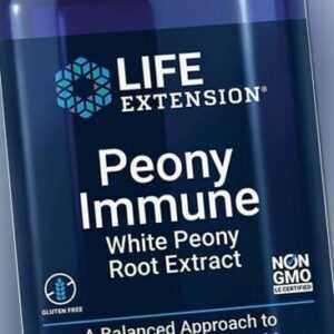 Life Extension, Peony Immune, 600mg, 60 Veg. Kapseln - Blitzversand