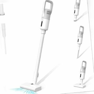 Redkey P6A Stielstaubsauger mit Kabel, 2in1 Handstaubsauger mit Kabel 7M 17KPa