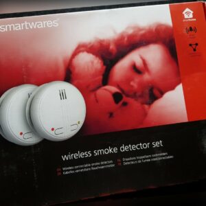 Smartwares 10.900.46 SmartHome Funk Rauchwarnmelder Set 2tlg.