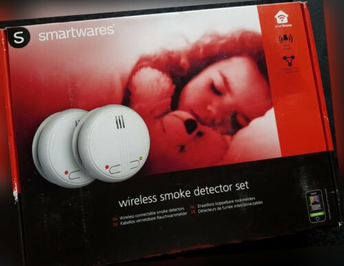 Smartwares 10.900.46 SmartHome Funk Rauchwarnmelder Set 2tlg.