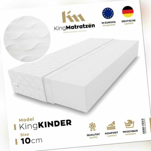 kindermatratze babymatratze babybett matratze babymatratze H3 KingKINDER 10cm